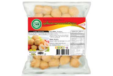 ลูกชิ้นปลาทอดสอดไส้ไข่ปลา