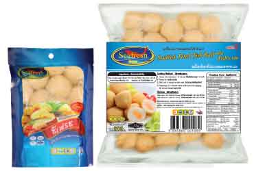 ลูกชิ้นปลาทอดสอดไส้ไข่ปลา