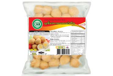 ลูกชิ้นปลาทอดสอดไส้ชีส